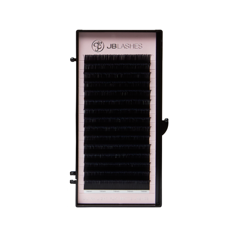JB C-Curl Ultra Light Flat Matte Lashes 0.20 Mix JBFMVC
