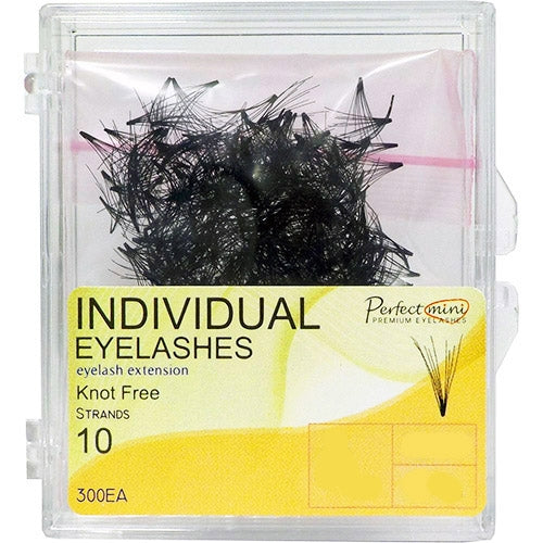 Individual Eyelashes Knot Free C-Curl 0.07x13mm 300ct.
