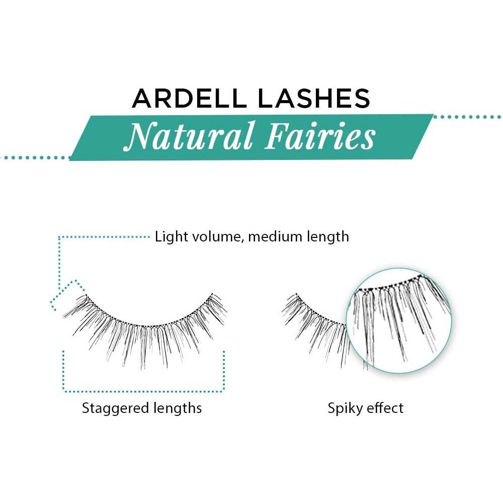 Ardell Natural Lashes - Fairies Black #65026