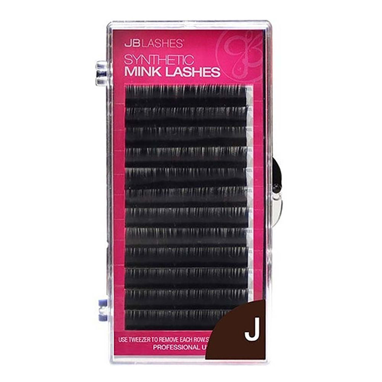 JB J-Curl, Mink Lashes, Black, 0.07 x 14mm JBMJ0714