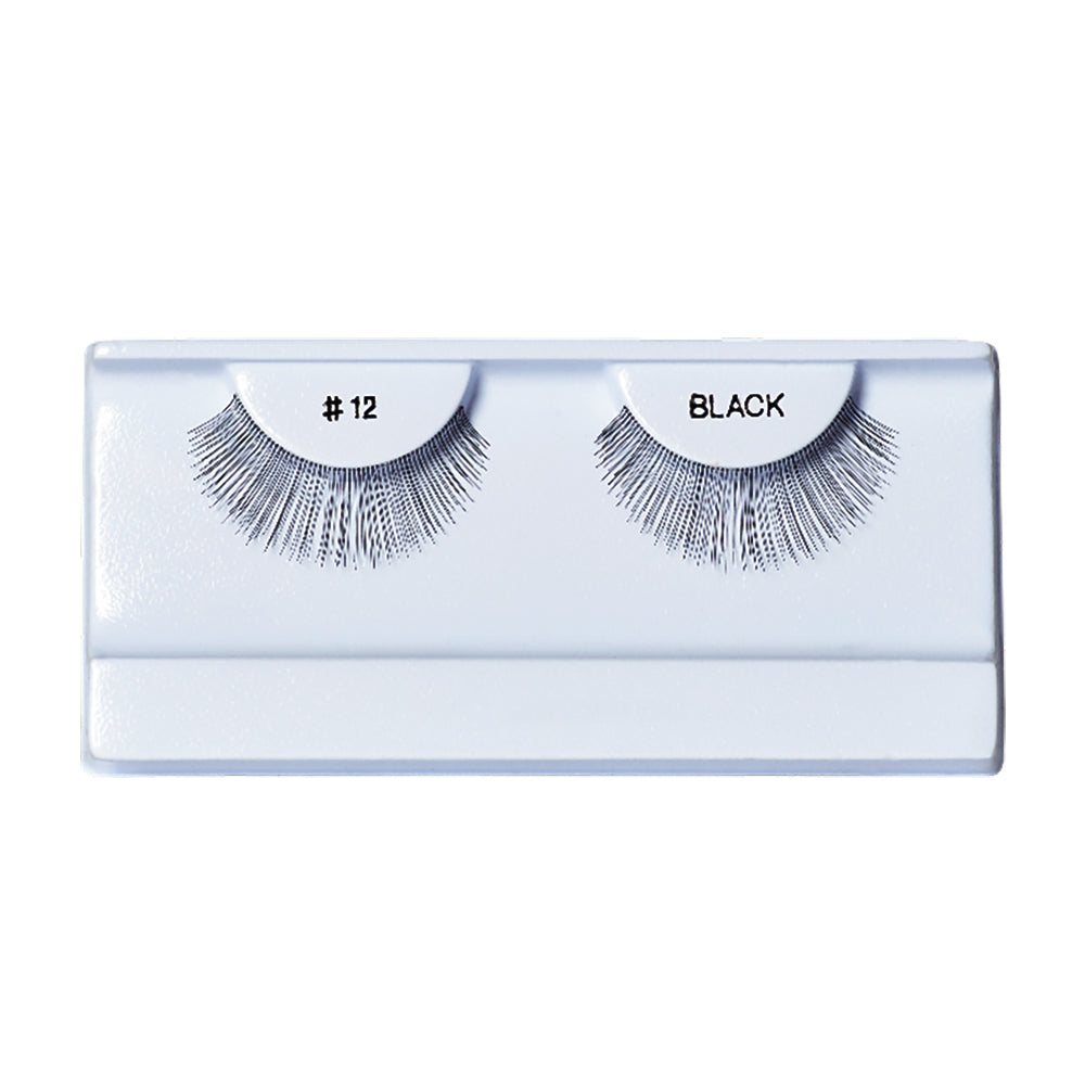 JBLashes Practice False Lashes #12 Black JBFE100