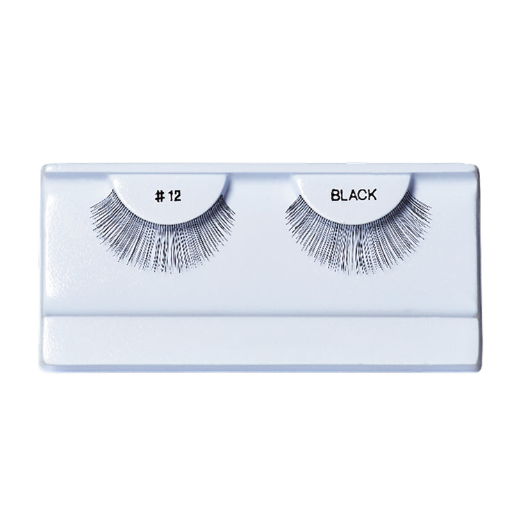 JBLashes Practice False Lashes #12 Black JBFE100