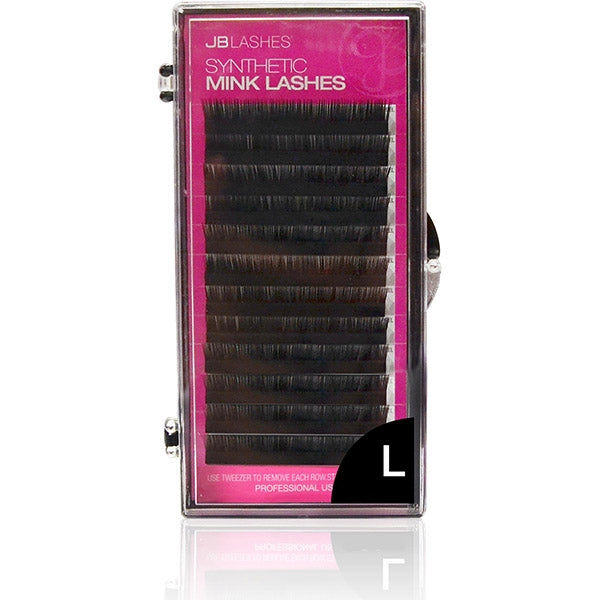 JB L-Curl, Mink Lashes, Black, 0.20 x 10mm JBML2010