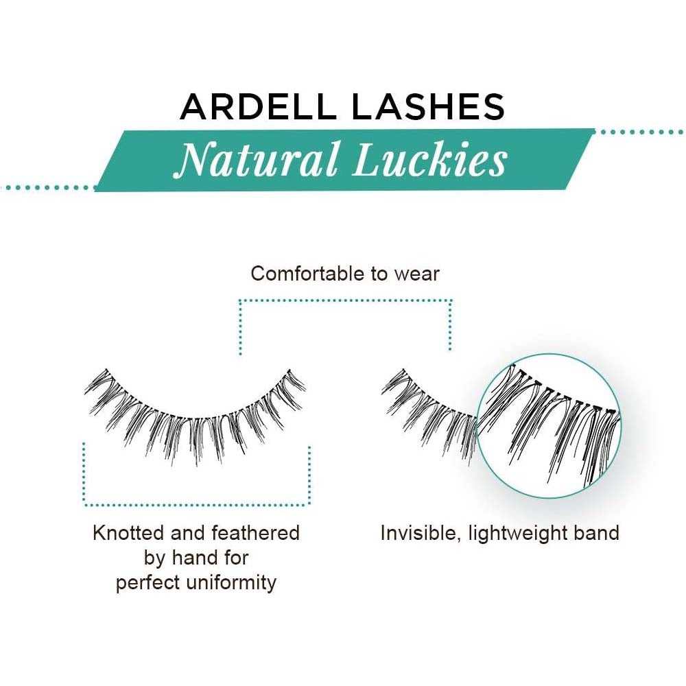 Ardell Natural Lashes - Luckies Black #65030