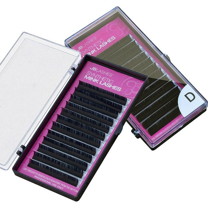 JB D-Curl, Mink Lashes, Black, 0.20 x 15mm JBMD2015