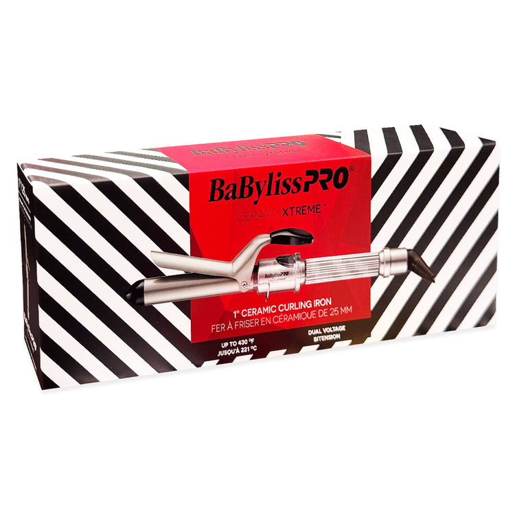 BaBylissPRO 1" CERAMIXXTREME Curling Iron BABC100SNMHC