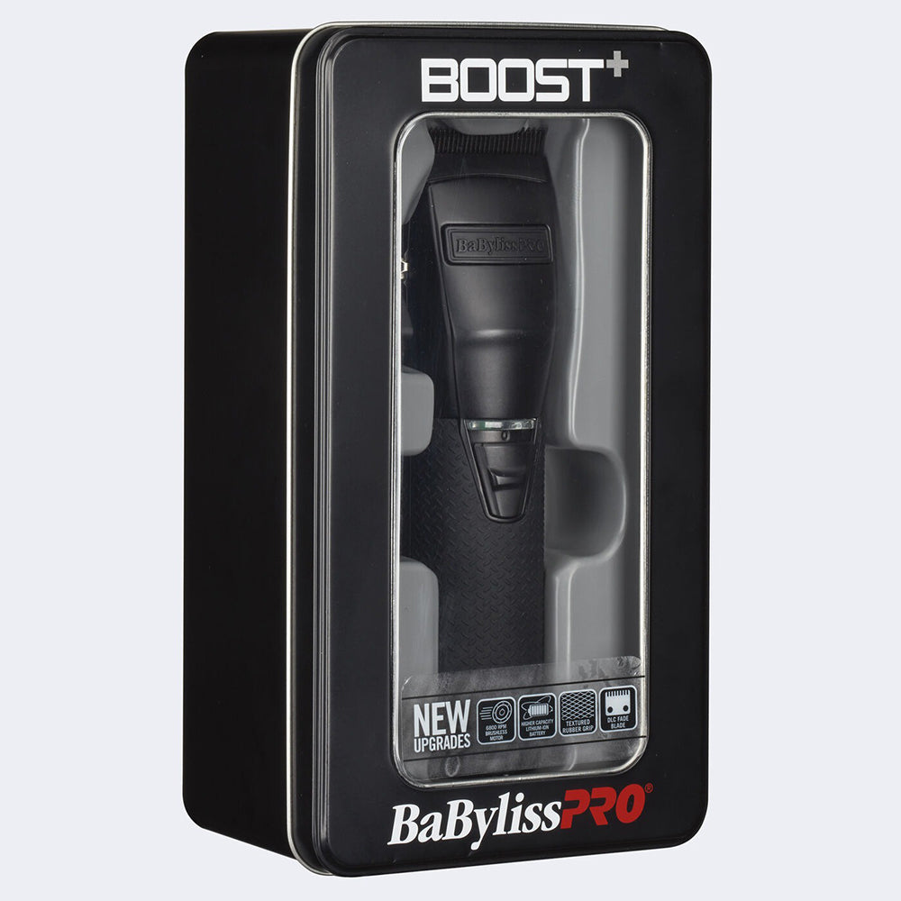 BaBylissPRO Metal Lithium Clippers Boost + Matte Black 46677