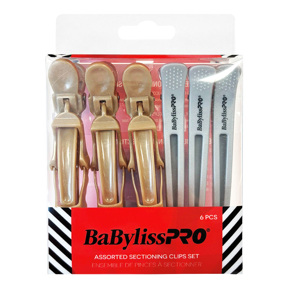 BaBylissPRO Assoted Sectioning Clips Set BESPRO46MHC 51445