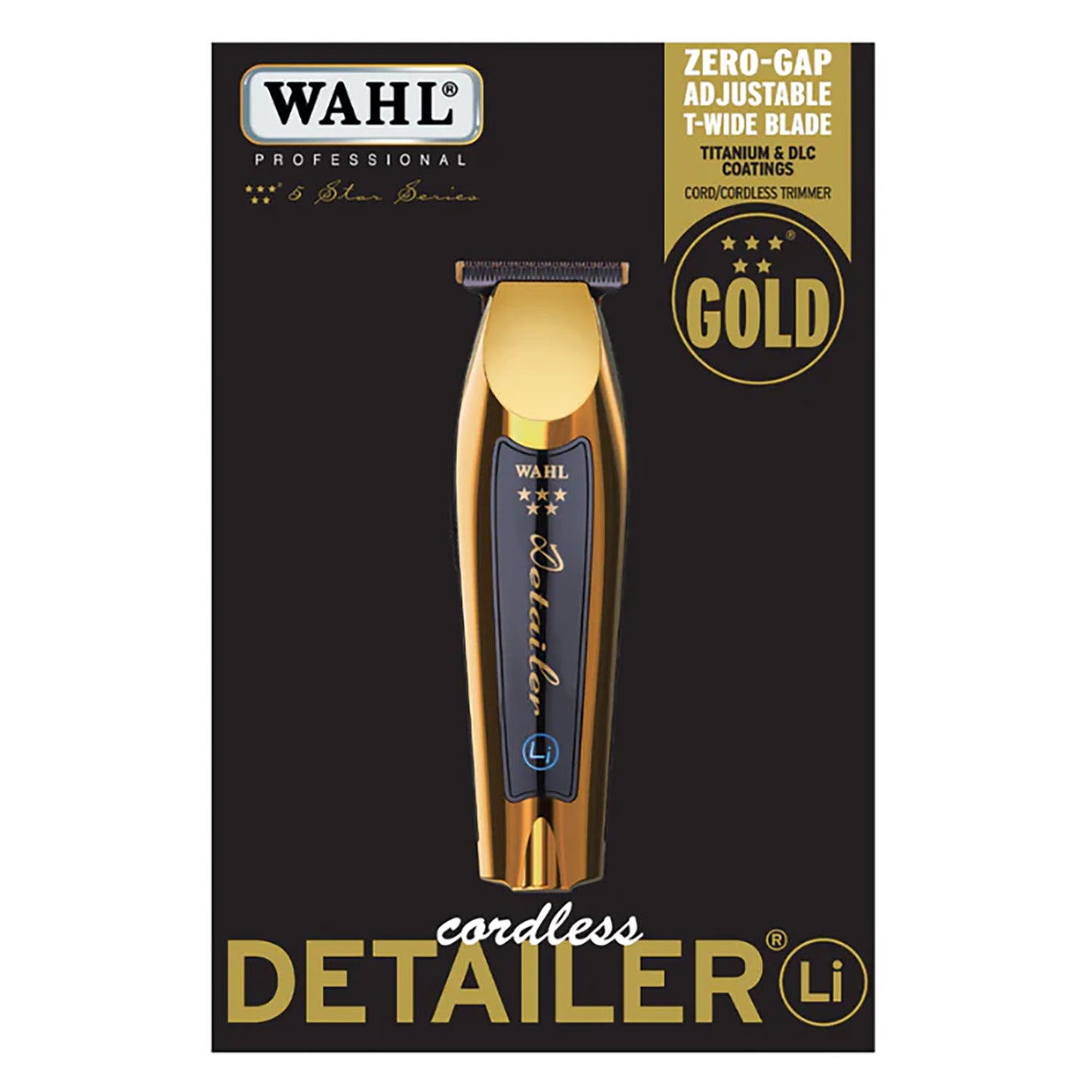 Wahl 5 Star Corless Trimmer Detailer Li Gold Edition 56444