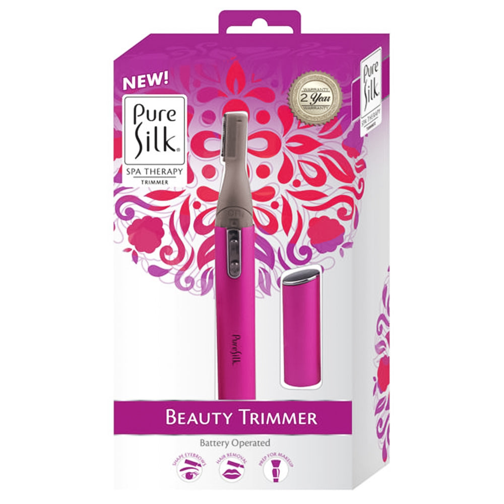 Pure Silk Beauty Trimmer Battery Power CPT1-8001-PRW 84015