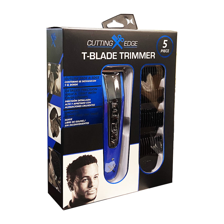 Barbasol Cutting Edge 5PC T-Blade Trimmer CXE1-1001 BLU84129