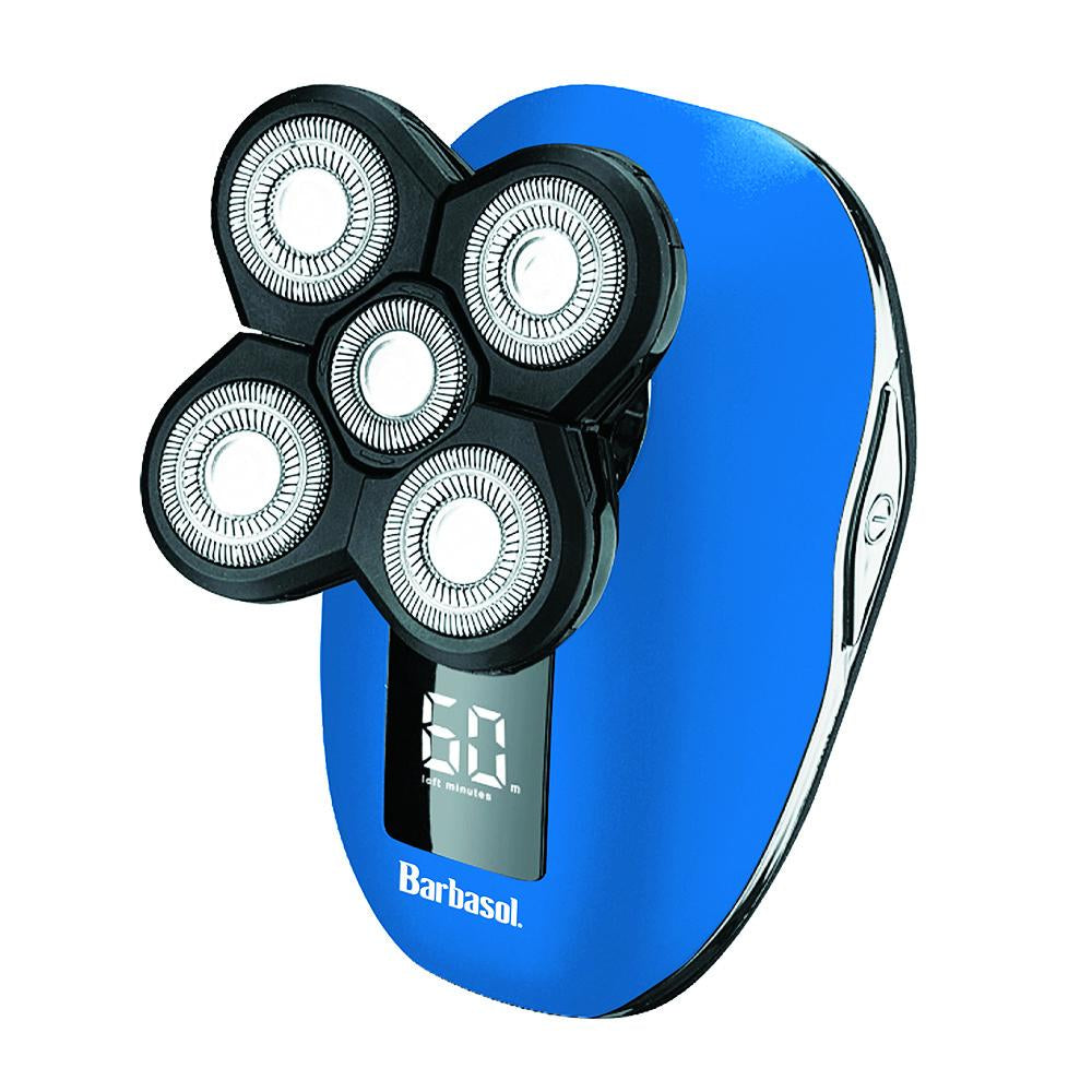 Barbasol LCD Head Shaver Set CBT1-9000-BLU 84275