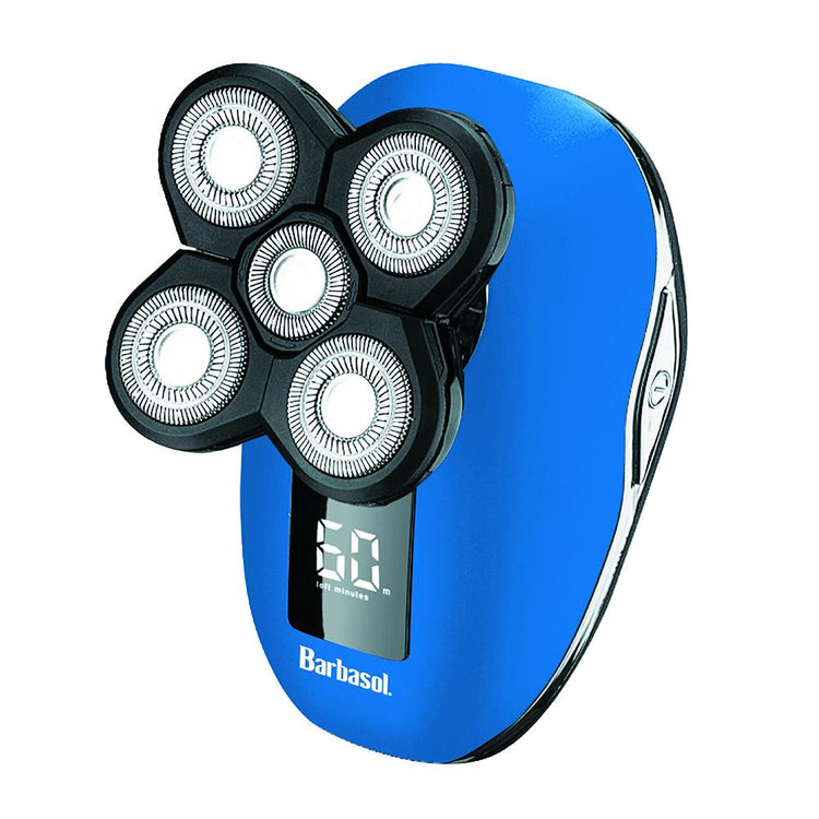 Barbasol LCD Head Shaver Set CBT1-9000-BLU 84275