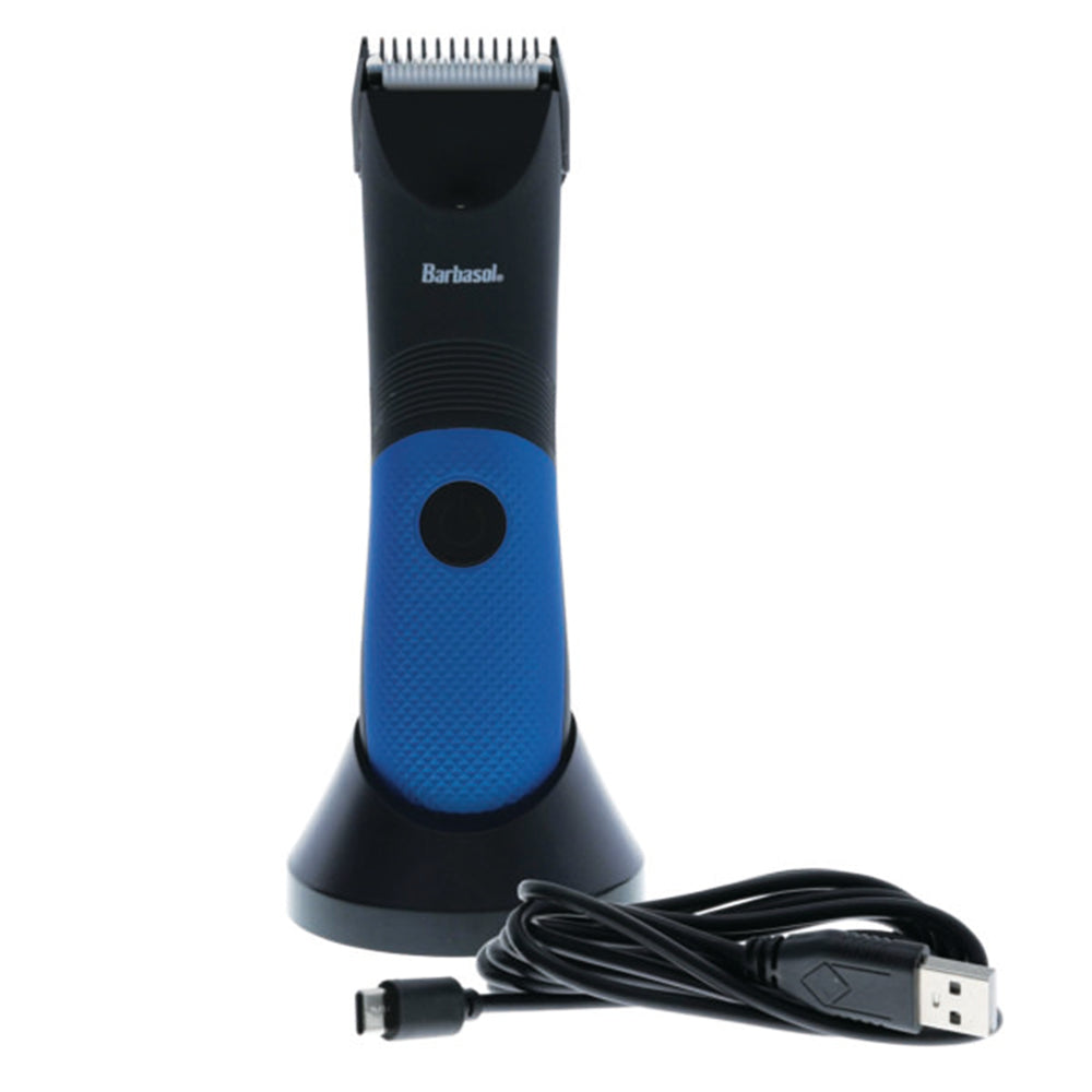 Barbasol 5PC Rechargeable Body Hair Trimmer CBT1-8002-BLK