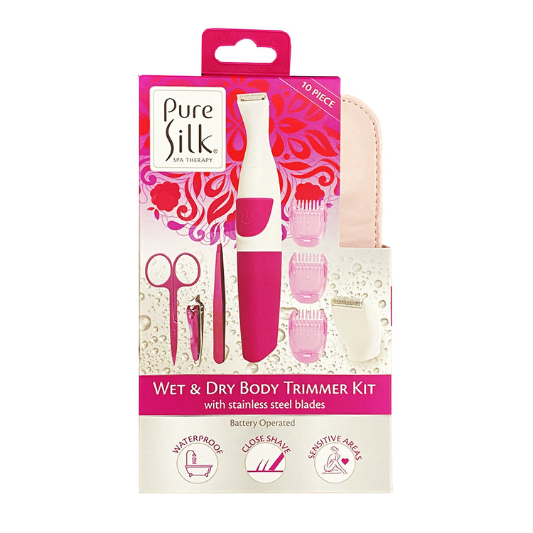 Pure Silk10PC Wet & Dry Body Trimmer Kit CPG1-5001-KIT 84450