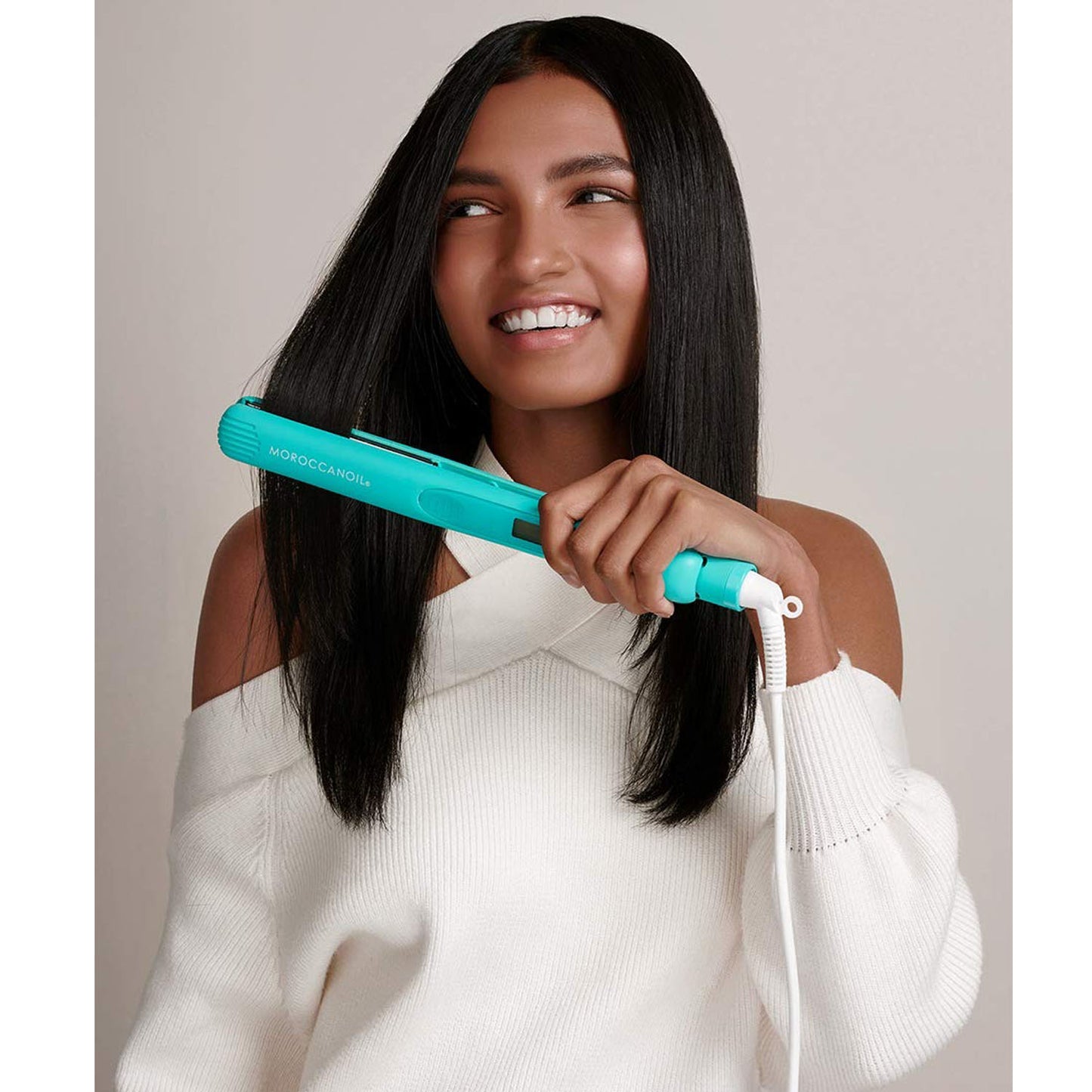Moroccanoil Perfectly Polished Titanium Flat Iron TFPPT14173