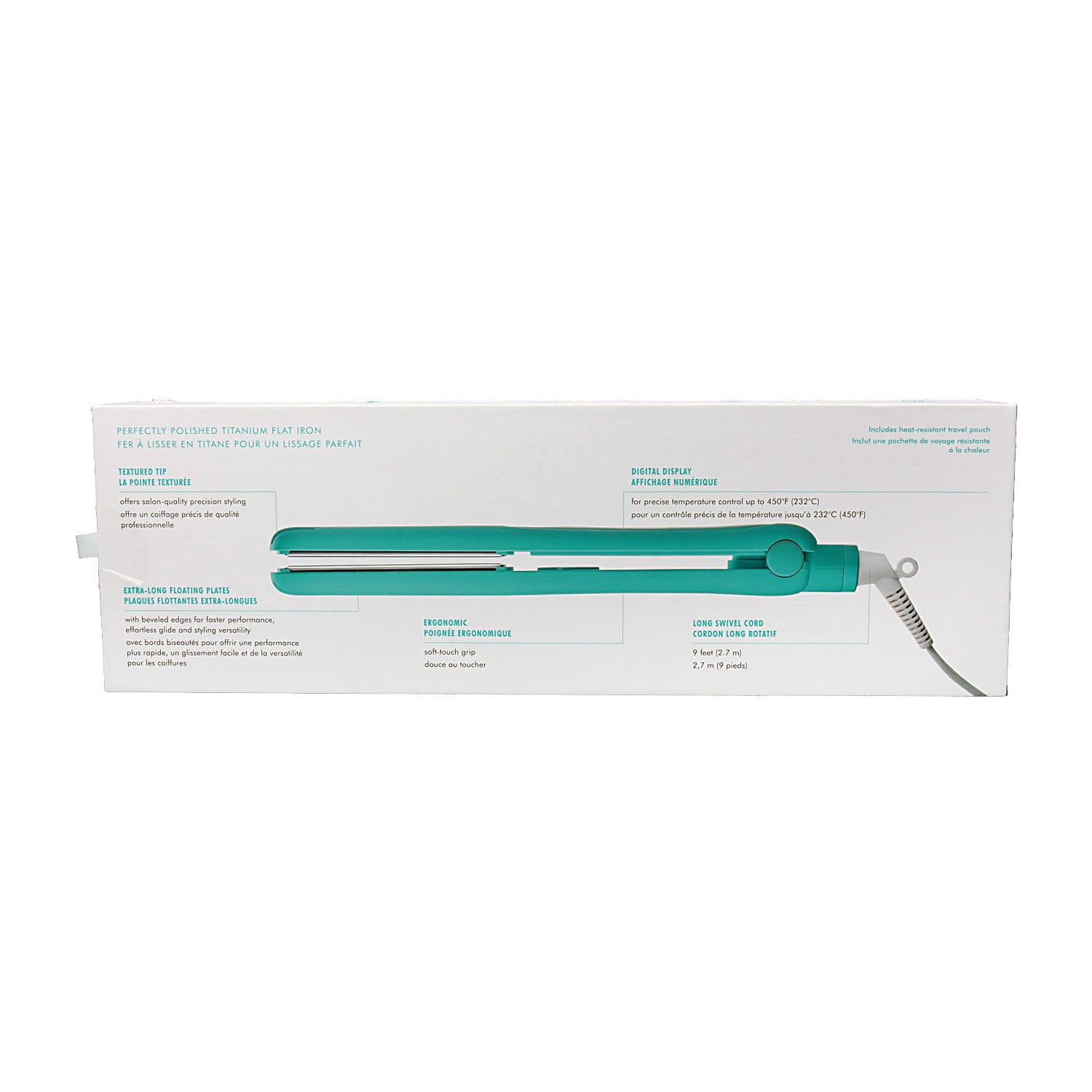 Moroccanoil Perfectly Polished Titanium Flat Iron TFPPT14173