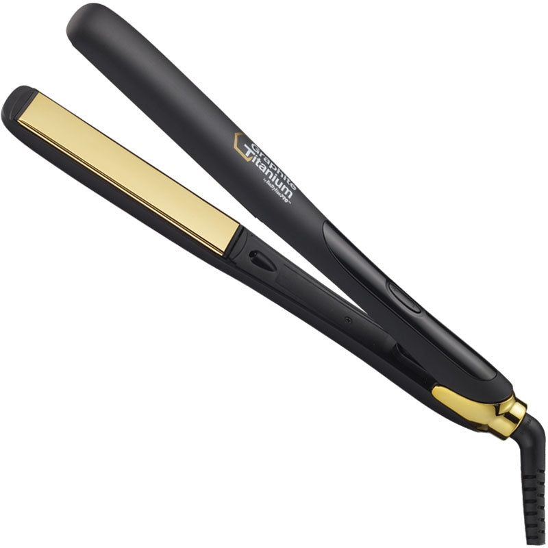 BaBylissPRO Graphite Titanium 1-1/4" Flat Iron BGT183UC