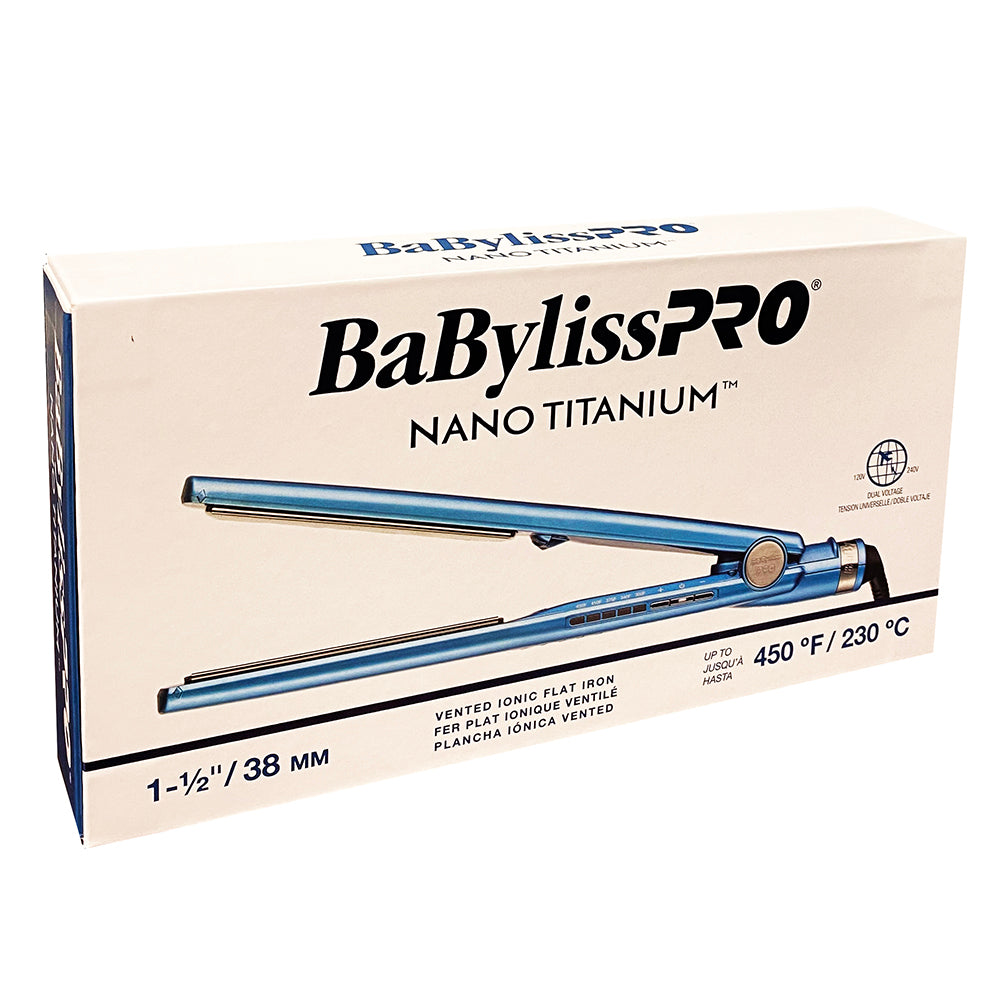 BaBylissPRO N/T Vented Ionic Flat Iron 1 1/2" BNT4093TUC