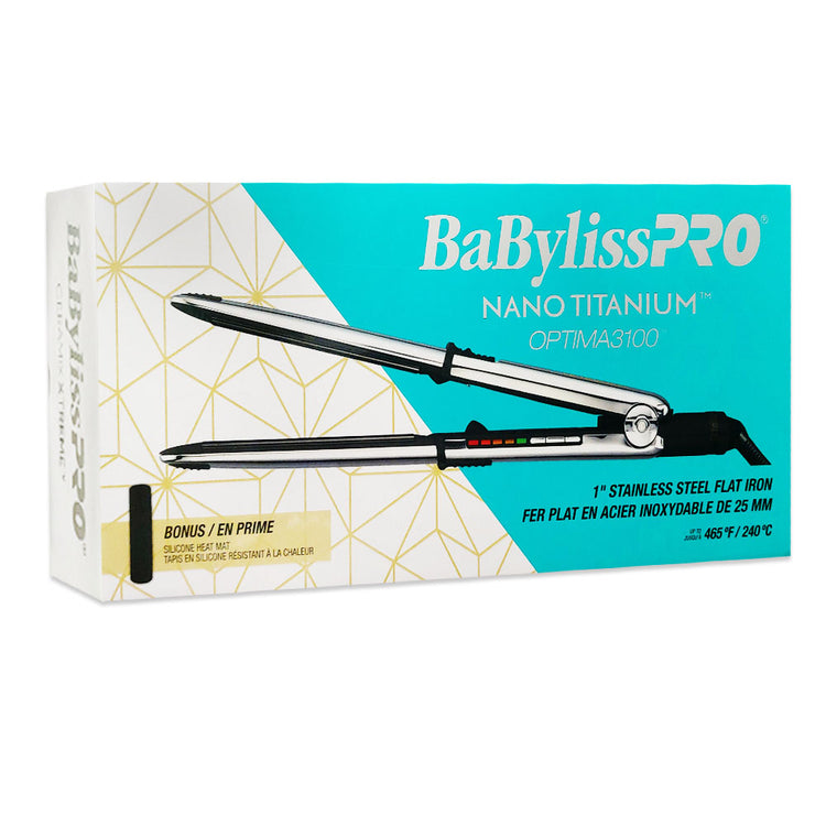 BaBylissPRO OPTIMA3100 Flat Iron 1" BABSS3100STC 47662