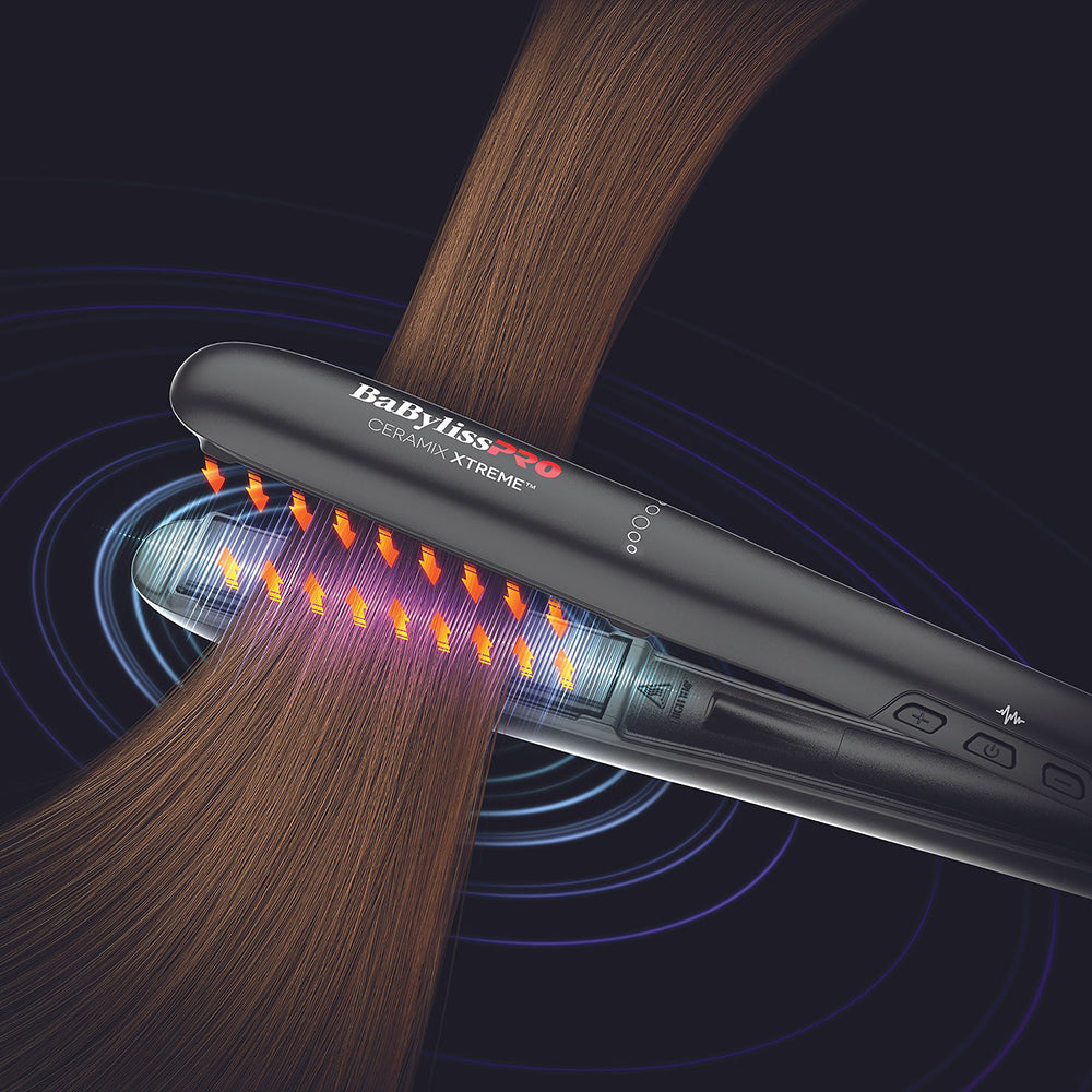 BaBylissPRO 1” Vibrating Ceramic Flat Iron BAB1000VC 50964