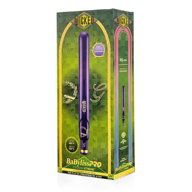 BabylissPRO Wicked Glinda 1" Ceramic Flat Irons BAB9555WIGC