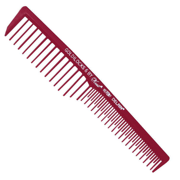Krest Goldilocks Finish Comb Wide Teeth #6 GOLI6BXC 02034