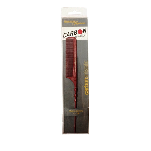 Hercules Sagemann Carbon 16 Tail Comb 9" - 02318