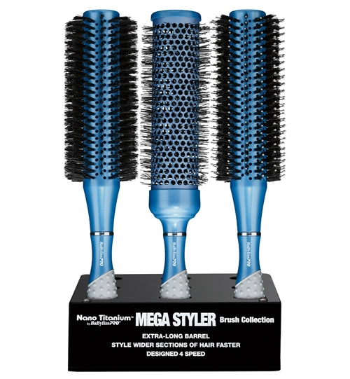 BabylissPRO Mega Styler All-Boar Bristle BL BABNTMBBP/32500