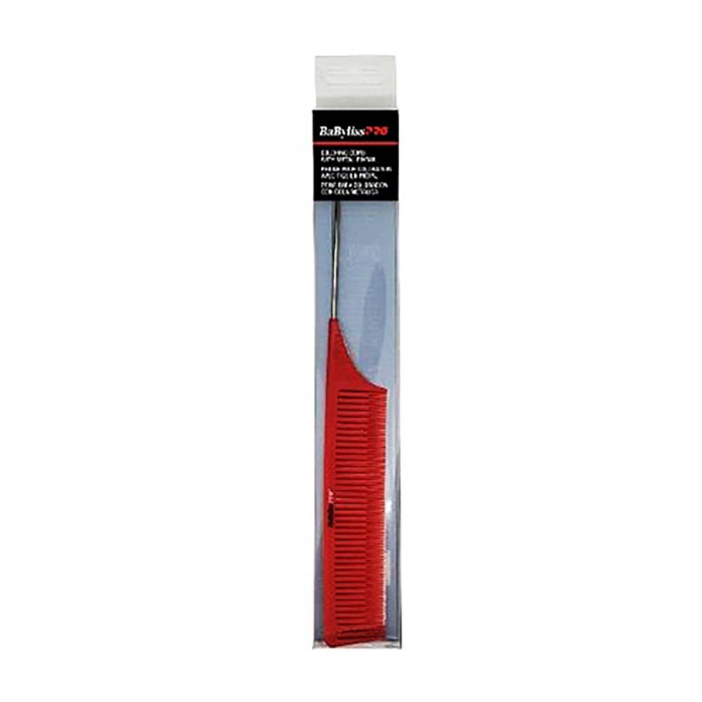 BaBylissPRO Coloring Comb W/Pintail Red BESCLRCMB2UC 44927
