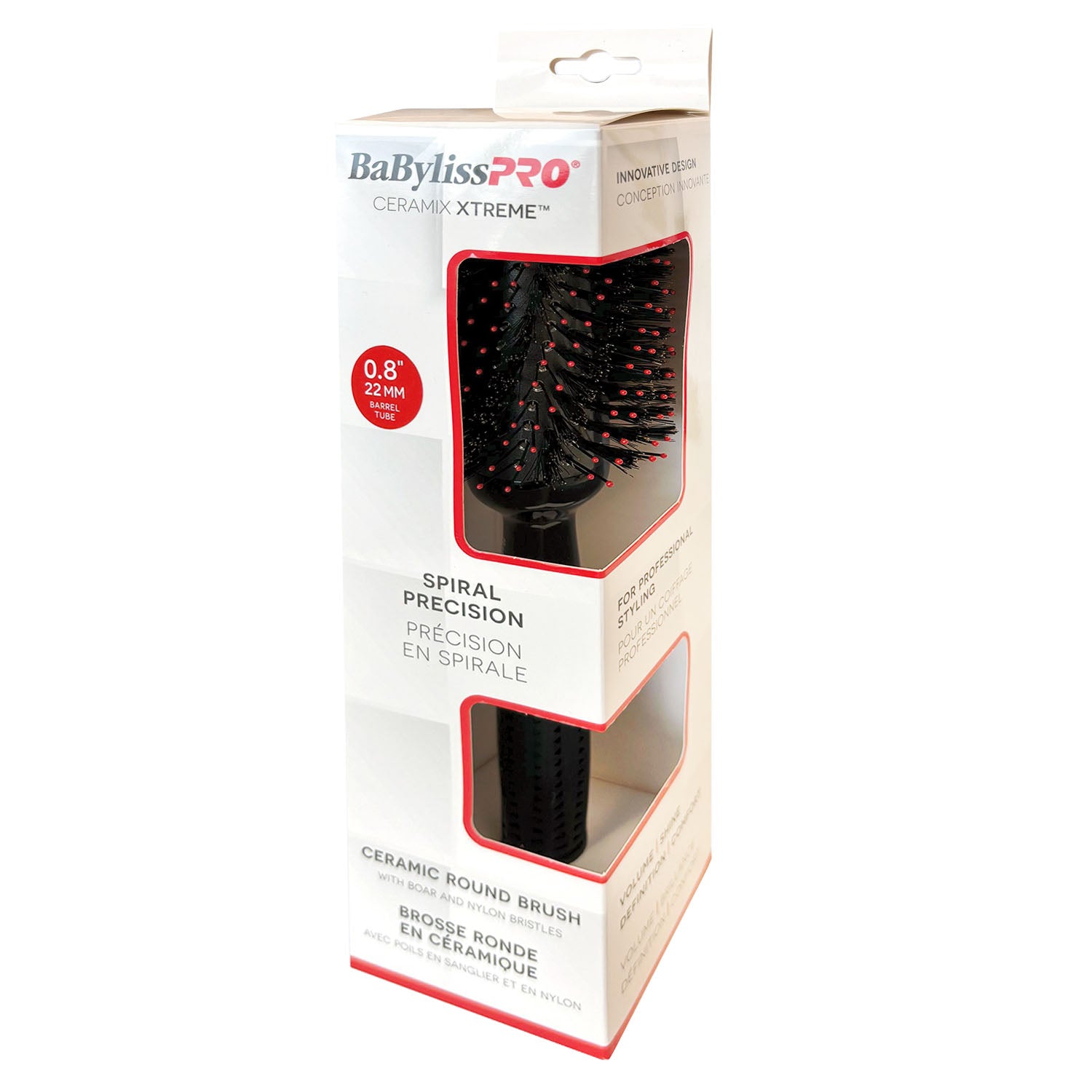 BaBylissPRO Ceramix Xtreme Spiral Precision Round Brush SP08