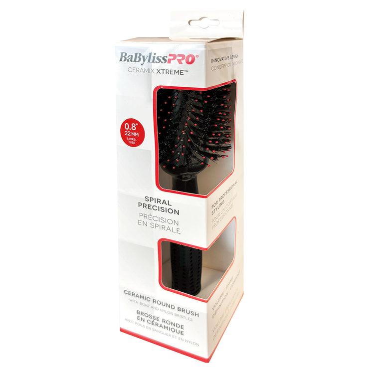 BaBylissPRO Ceramix Xtreme Spiral Precision Round Brush SP08