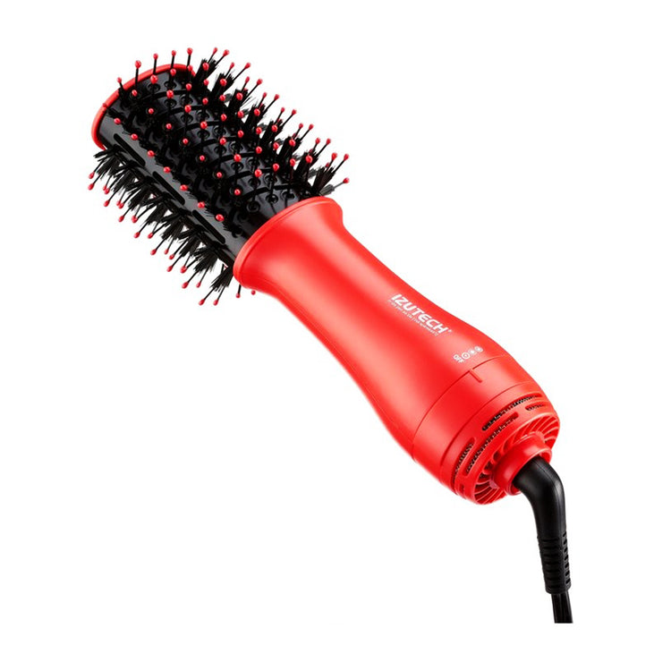 IZUTECH TORO 2-IN-1 Volumizing Dryer Brush Coral Red 06303