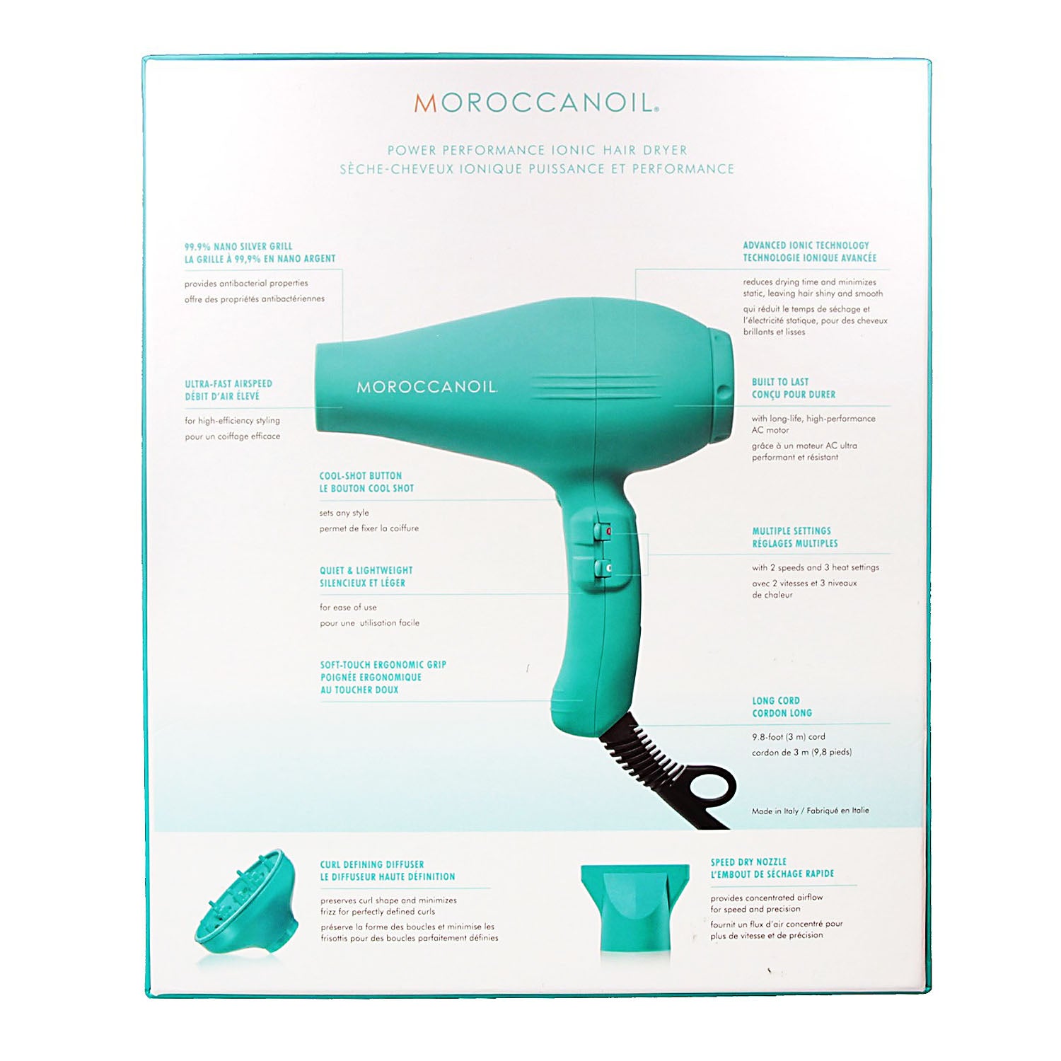Moroccanoil Power Performance Ionic Hair Dryer 14163