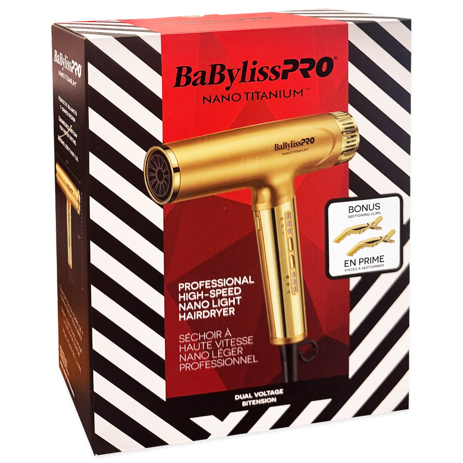 BaBylissPRO High-Speed Nano Light Hair Dryer BNTC9200MHC
