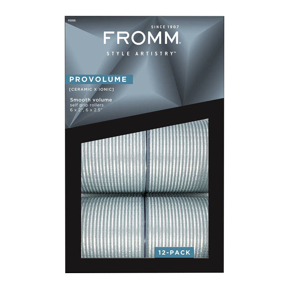 FROMM Ceramic Hair Self Grip Roller Set 12PK F6006 13336