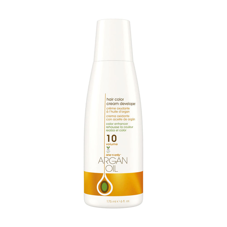 One 'N Only Argan Oil Hair Color Cream Developer 10 Vol 6 oz