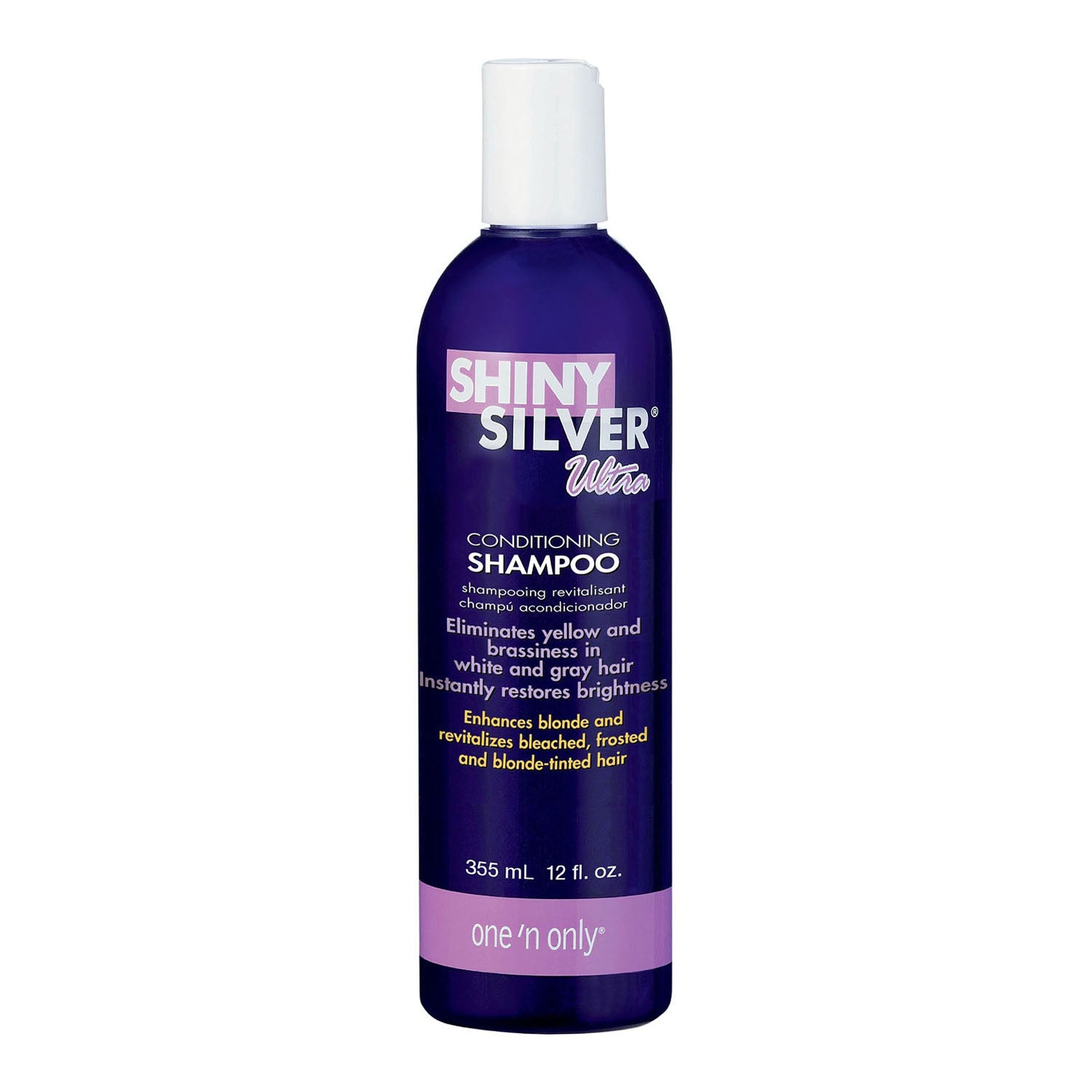 One N' Only Shiny Silver Ultra Shampoo 12 oz 00152