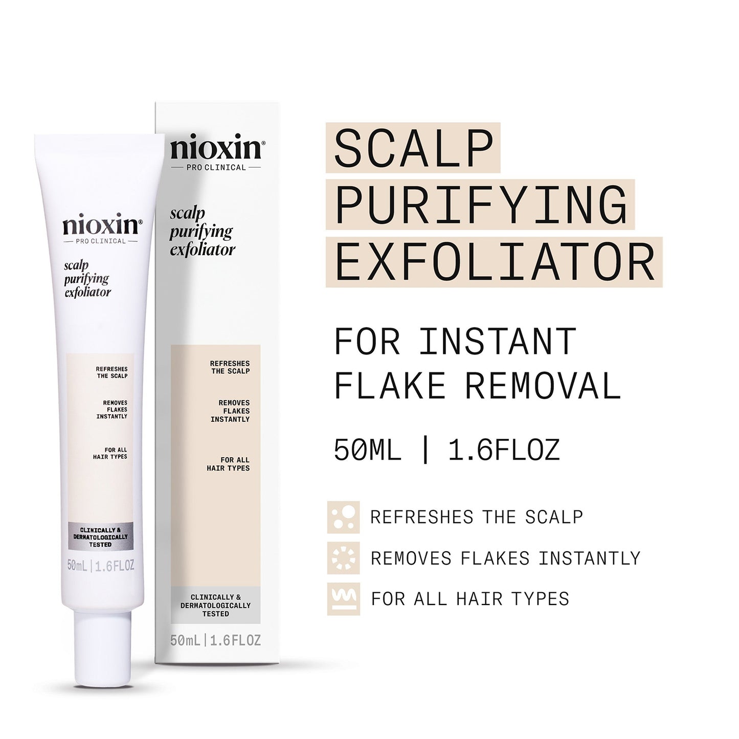 Nioxin Scalp Purifying Exfoliator 1.6 fl oz 32338