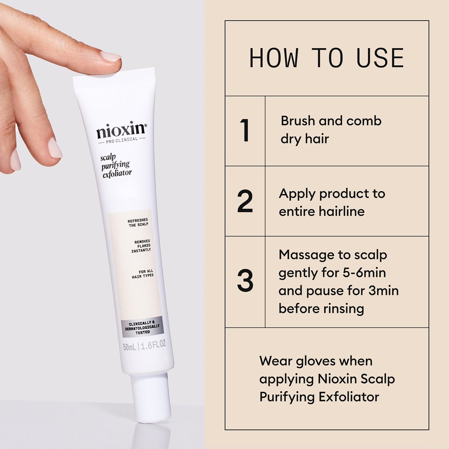 Nioxin Scalp Purifying Exfoliator 1.6 fl oz 32338