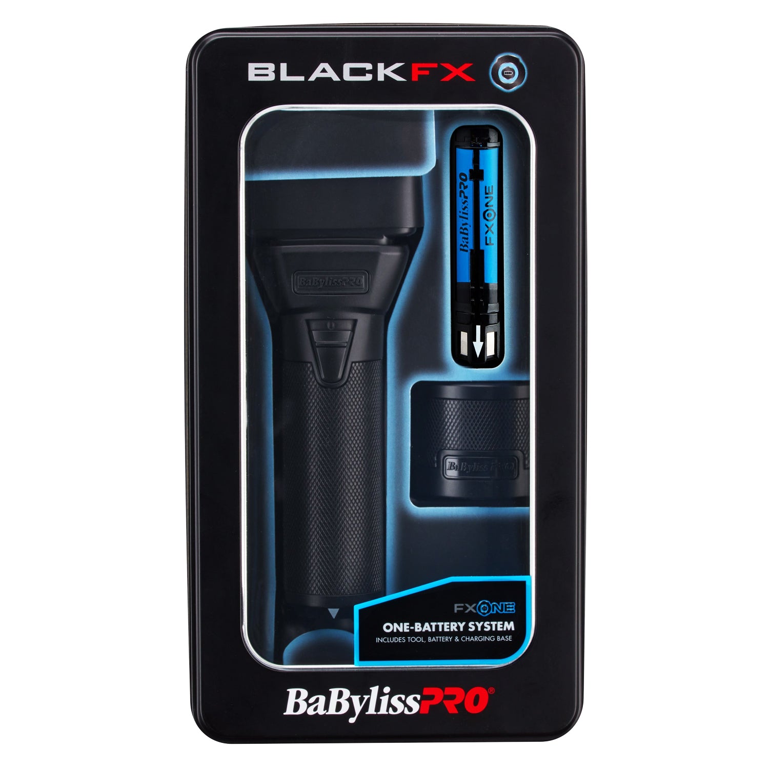 BaBylissPRO BlackFX FXONE Battery Foil Shaver FX79FSMB 47765