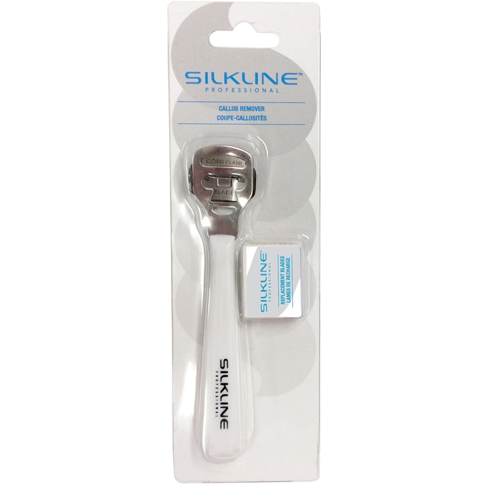 Silkline Plastic Callus Remover With 10pcs Blade SLCALLSSC