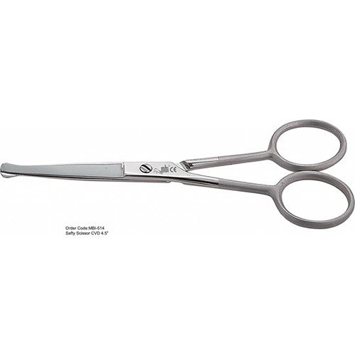 MBI-514 Safety Scissor CVD 4.5"
