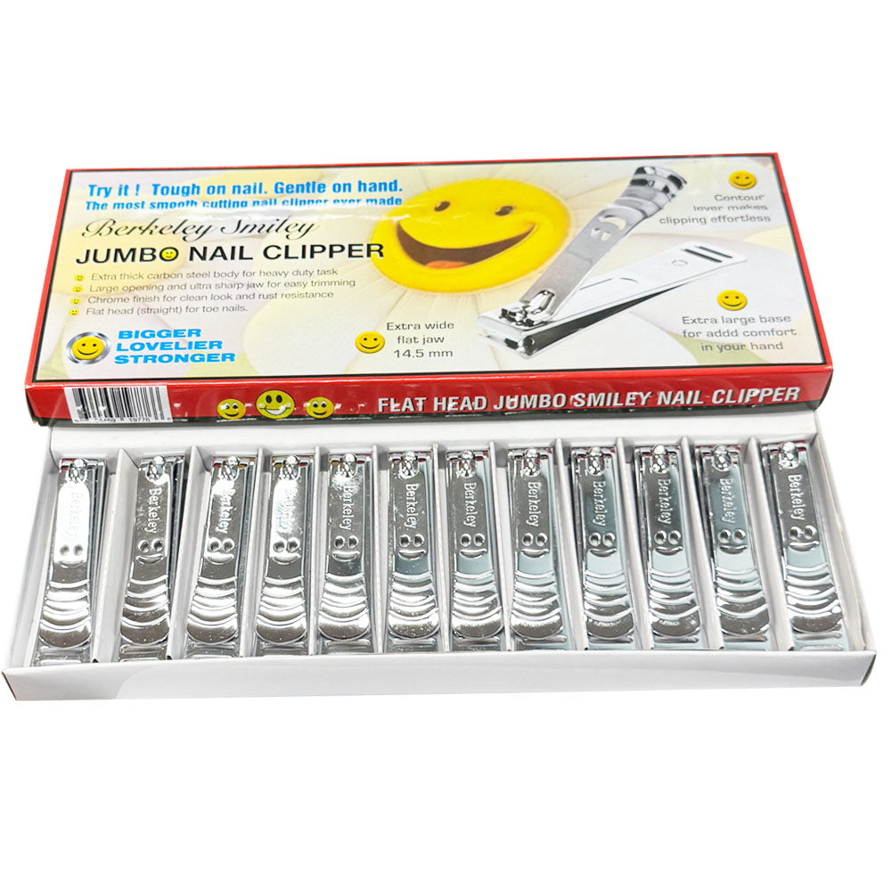 Berkeley Smiley Jumbo Nail Clipper Flat Head NC102F 19776