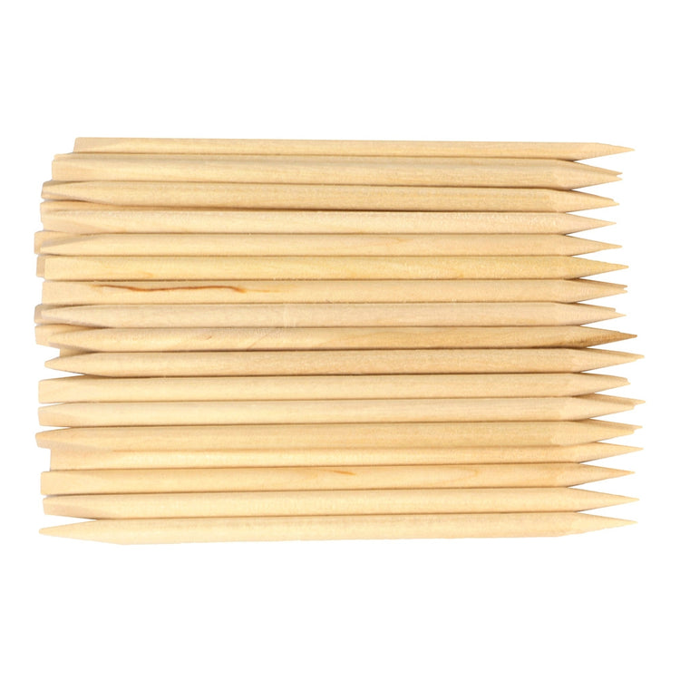 Wooden Manicure Orange Stick (100pcs) 3.5" WS:/26123