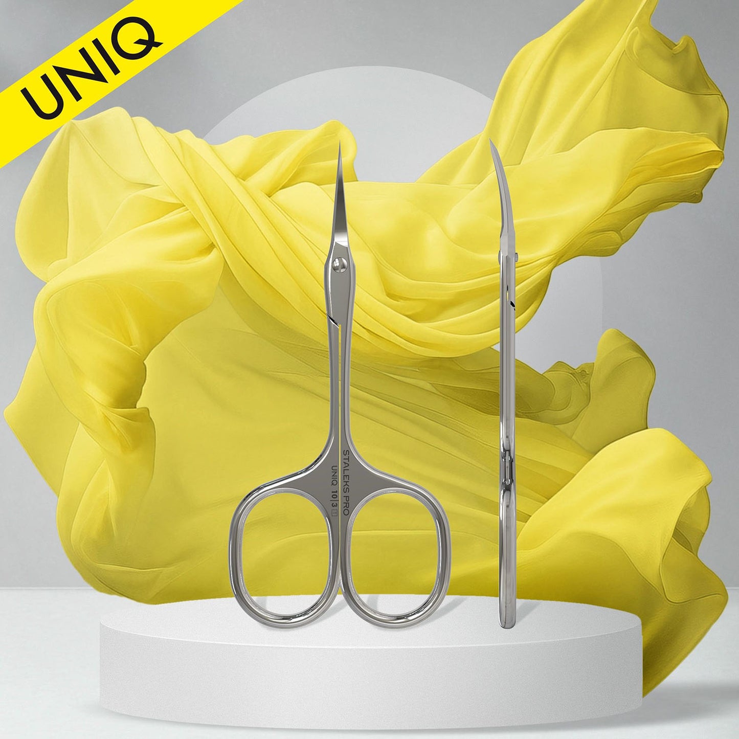 Staleks Pro Cuticle Scissors UNIQ 10 Type 3 #420