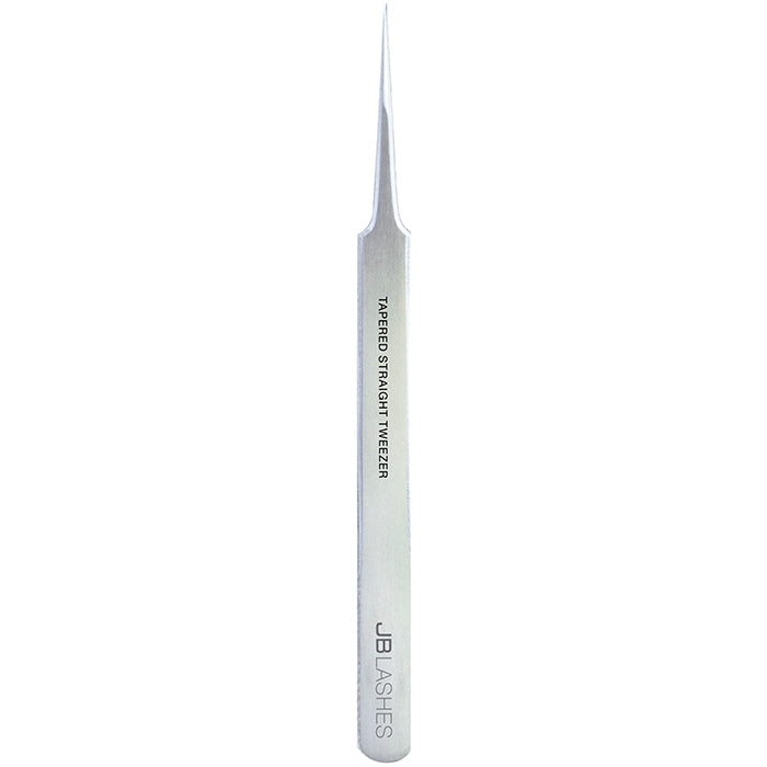 JBLashes ProTapered Straight Tweezer Stainless Steel JBA1002