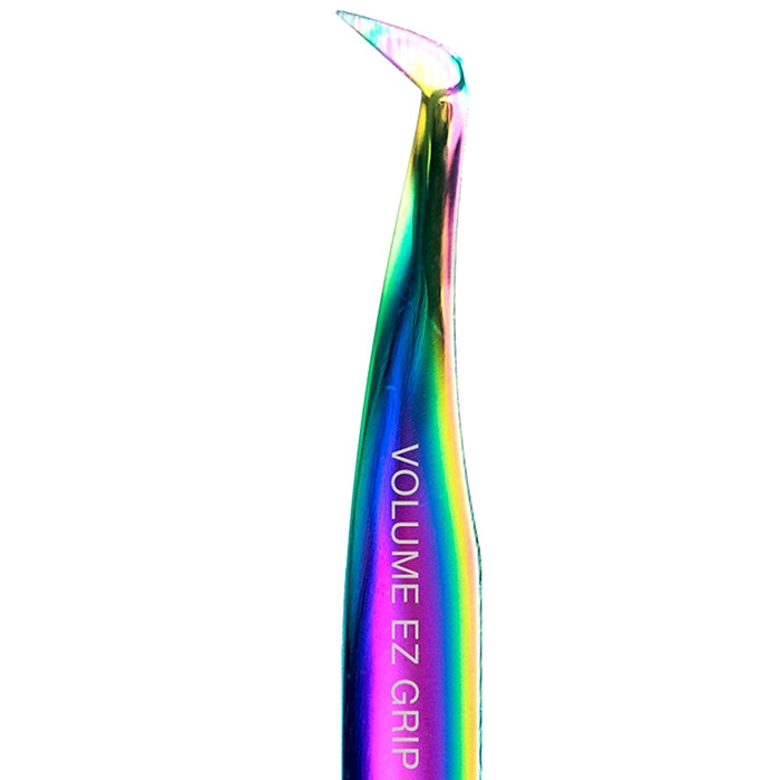 JBLashes Volume EZ Grip Tweezer Titanium - JBA1006