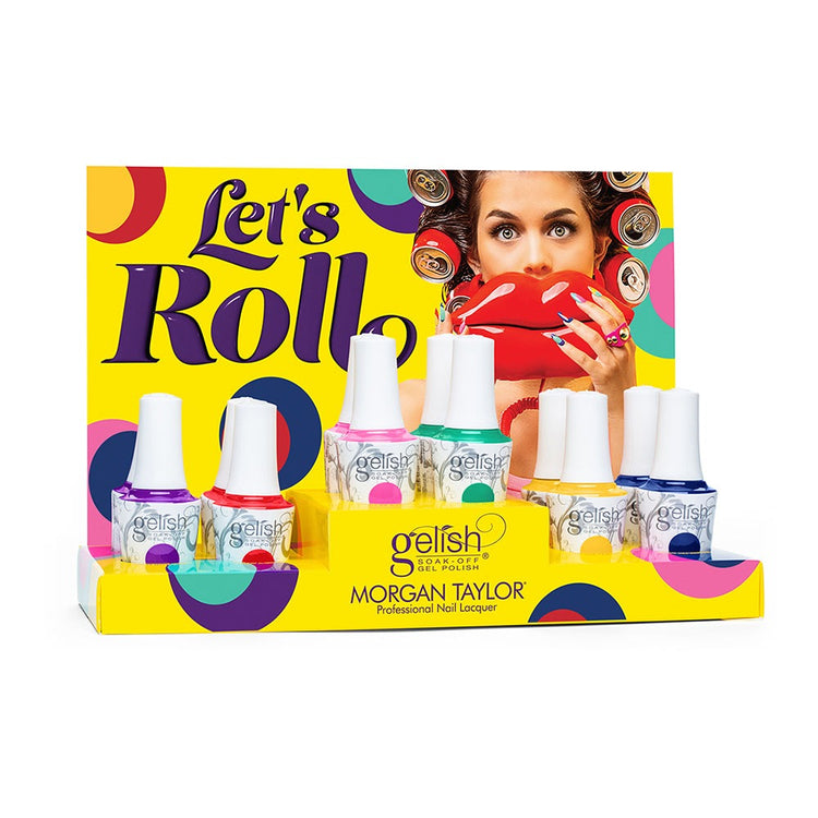 Gelish Let's Roll Summer 2025 12PC Collection 1130101