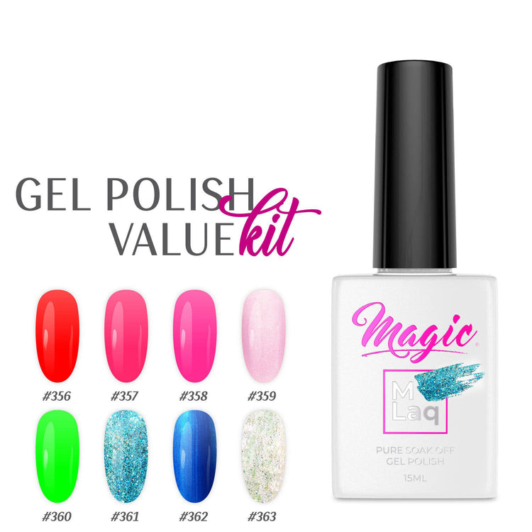 Magic Gel System Gel Polish Value Kit - Summer Storm 74757